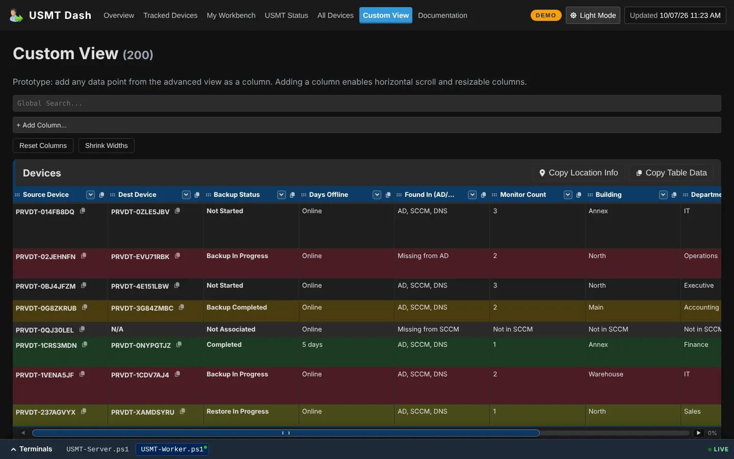 Custom view builder